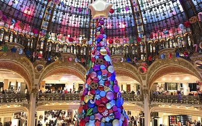 Lung linh sắc màu chợ Giáng sinh Paris
