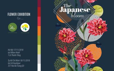 Triển lãm hoa tươi Nhật Bản The Japanese Bloom tại Hà Nội & Hồ Chí Minh