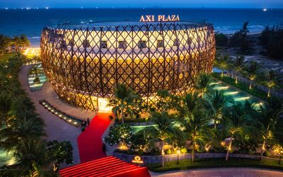 Axi Plaza - Biểu tượng chiếc thuyền thúng của ngư dân Việt Nam chính thức khai trương tại Cam Ranh