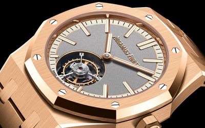 Audemars Piguet giới thiệu 2 phiên bản với mặt số độc đáo thuộc bộ sưu tập Royal Oak Selfwinding Flying Tourbillon