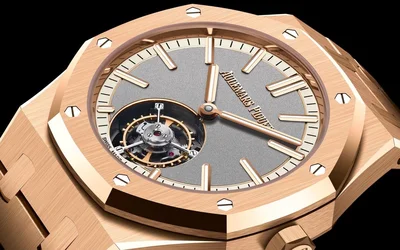 Audemars Piguet giới thiệu 2 phiên bản với mặt số độc đáo thuộc bộ sưu tập Royal Oak Selfwinding Flying Tourbillon