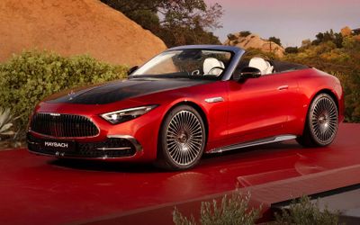 Cận cảnh mẫu mui trần 2 cửa đầu tiên của Maybach