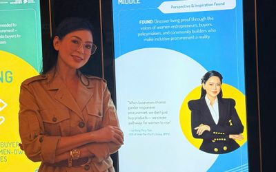 CEO IPPG – Lê Hồng Thủy Tiên được mời phát biểu tại Diễn đàn quốc tế WEPs Châu Á–Thái Bình Dương 2025 do Cơ quan Phụ nữ Liên Hợp Quốc (UN Women) tổ chức
