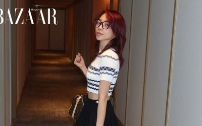 Tóc Tiên, nghệ sĩ Việt duy nhất đến Osaka dự triển lãm Louis Vuitton