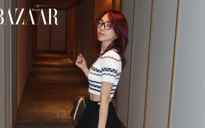 Tóc Tiên, nghệ sĩ Việt duy nhất đến Osaka dự triển lãm Louis Vuitton