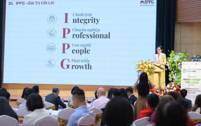 Tổng Giám đốc IPPG Lê Hồng Thủy Tiên: “Kinh doanh bao trùm và phát triển bền vững là con đường duy nhất để doanh nghiệp tồn tại trong kỷ nguyên mới.”
