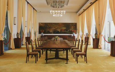 Nội thất Dinh Độc Lập: Ngôn ngữ của một nền thiết kế Hậu thuộc địa