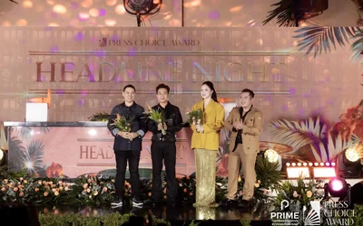 Hương Giang, Thúy Hiền, Mai Tuấn Anh và Khánh Loan hội ngộ tại PRESS CHOICE AWARDS 2026 – HEADLINE NIGHT