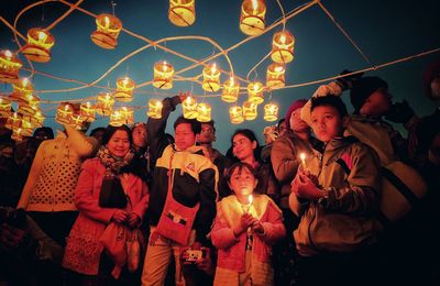 Thả lửa lên trời cùng lễ hội khinh khí cầu Taunggyi