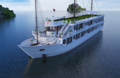 Oriental Sails ra mắt Calypso Cruises trên vịnh Lan Hạ