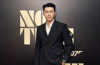 Đại úy Ri - Hyun Bin lịch lãm dự triển lãm đồng hồ Omega Seamaster ở Seoul