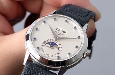 Chiếc đồng hồ Patek Philippe "Blue Royale" độc nhất vô nhị được đấu giá tại Hồng Kôngđ