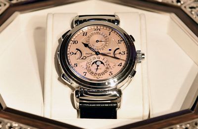 5 chiếc đồng hồ Patek Philippe có giá đắt nhất mọi thời đại