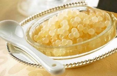 Trứng cá tầm bạch tạng muối - Món ăn hoàng gia có giá 2,6 tỷ VNĐ