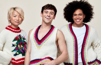 VĐV Olympic Tom Daley ra mắt thương hiệu đồ đan móc