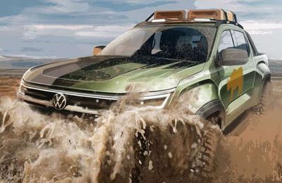Volkswagen hé lộ thế hệ mới của Amarok sẽ ra mắt vào năm 2022