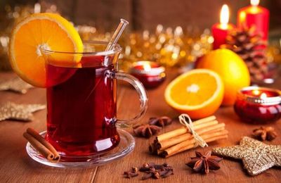 Rượu vang nóng - thức uống mùa Giáng sinh