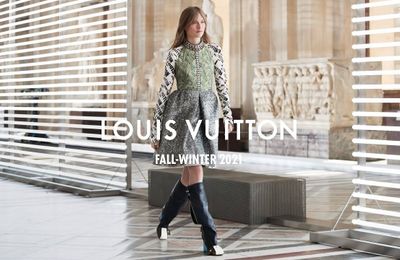 BST Thu Đông 2021- Louis Vuitton đưa nghệ thuật cổ đại đi vào hiện đại