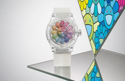 Takashi Murakami mang một "cầu vồng màu sắc” đến với Hublot Classic Fusion