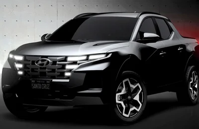 Xe bán tải của Hyundai lộ diện trước ngày ra mắt