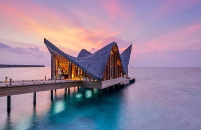 Malediven (Maldives) Six Senses Laamu Drohnen-Aufnahmen (Drone Shots)