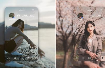 Trào lưu “ảnh lồng ảnh” instagram card siêu hot