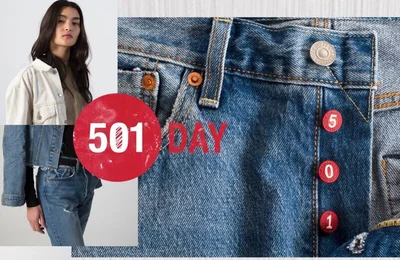 Levi's kỷ niệm 148 năm ra mắt dòng quần jeans 501® xanh biểu tượng