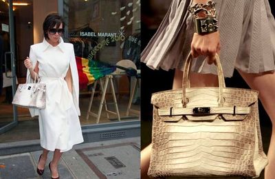 Túi Hermès da cá sấu bạch tạng - vật bất ly thân của các sao nữ hạng A