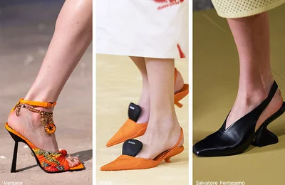 Giày đế gấp, sneaker lai... lên ngôi hè 2021