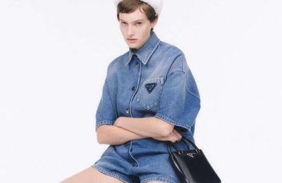 Prada hé lộ BST denim hữu cơ, khẳng định cam kết với thời trang bền vững