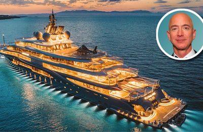 Cận cảnh siêu du thuyền 400 triệu đô của tỷ phú Jeff Bezos