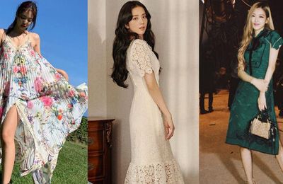Tuyệt chiêu diện váy dài đẹp như Blackpink
