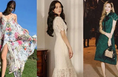 Tuyệt chiêu diện váy dài đẹp như Blackpink