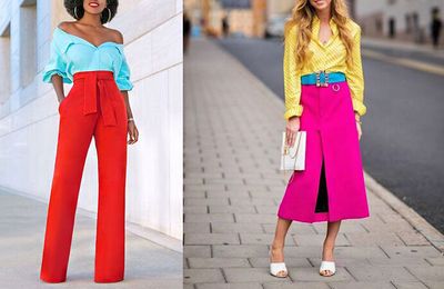 Color-blocking - Thời trang cho những cô nàng cá tính