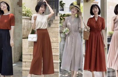 Outfit thời trang thanh lịch cho phụ nữ trung niên