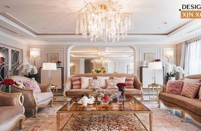 "Biệt thự trên không" rộng 300m2 của vợ chồng Hà Nội: Giá trị 13 tỷ đồng, phong cách tân cổ điển vừa sang vừa hút mắt
