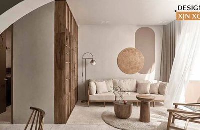 Gái Huế mua căn hộ ở trung tâm thành phố, thiết kế như "chiếc hộp màu nâu", ít đồ nhưng vẫn sang khỏi bàn