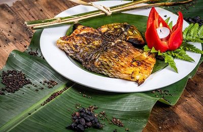 Đặc sản Pa Pỉnh Tộp - “cá nướng gập nguyên con” của núi rừng Tây Bắc