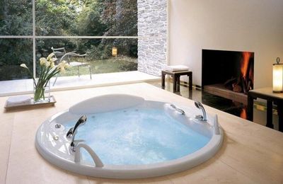 Spa tại nhà với những thiết kế phòng tắm siêu đẹp