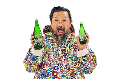 Perrier hợp tác cùng Takashi Murakami ra mắt BST phiên bản giới hạn Perrier x Murakami