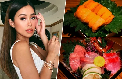 Mục sở thị bữa tiệc Sashimi cao cấp tại gia của Tiên Nguyễn