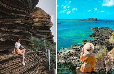 Vách núi Cao Cát được ví như Grand Canyon của Việt Nam, nhìn từ góc độ nào cũng quá choáng ngợp