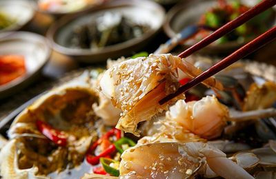 Những món ăn sống độc đáo của người Hàn