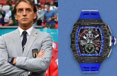 Bóc giá chiếc đồng hồ mang tên HLV trưởng tuyển Italia Roberto Mancini