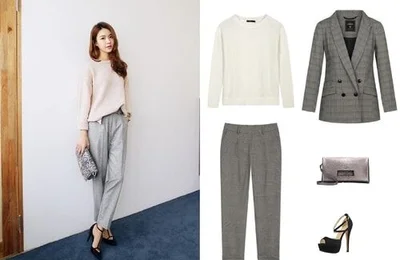 Công thức mix áo khoác blazer đơn giản mà thanh lịch