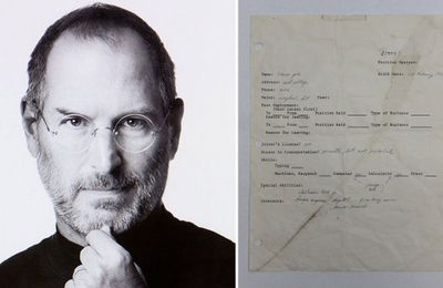 Đơn xin việc năm 1973 của Steve Jobs được bán đấu giá