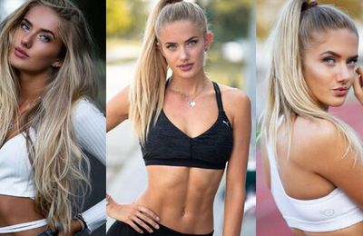 Vẻ đẹp nóng bỏng của siêu sao điền kinh Alica Schmidt