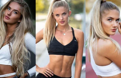 Vẻ đẹp nóng bỏng của siêu sao điền kinh Alica Schmidt