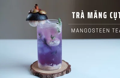 Mát lạnh trưa hè cùng phiên bản trà măng cụt