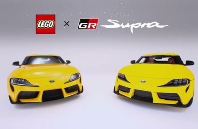 Toyota GR Supra được lắp từ 480.000 mảnh lego